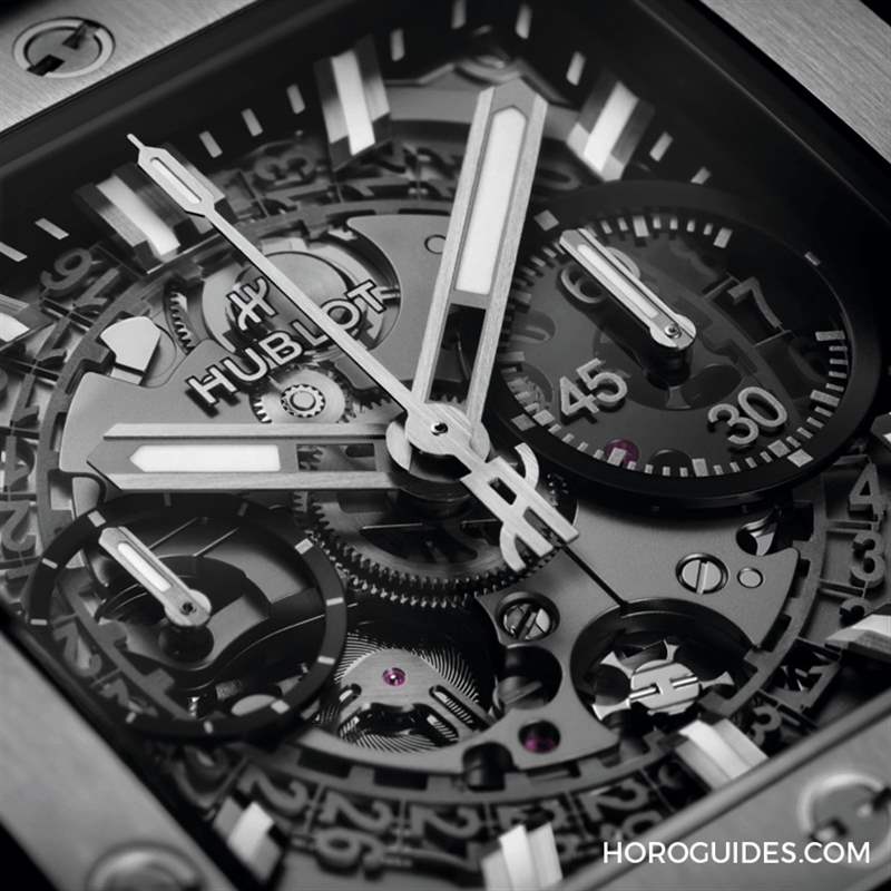 高階運動方表這樣搭,怎一個瀟灑了得|Hublot Square Bang Unico計時碼表-復(fù)刻表