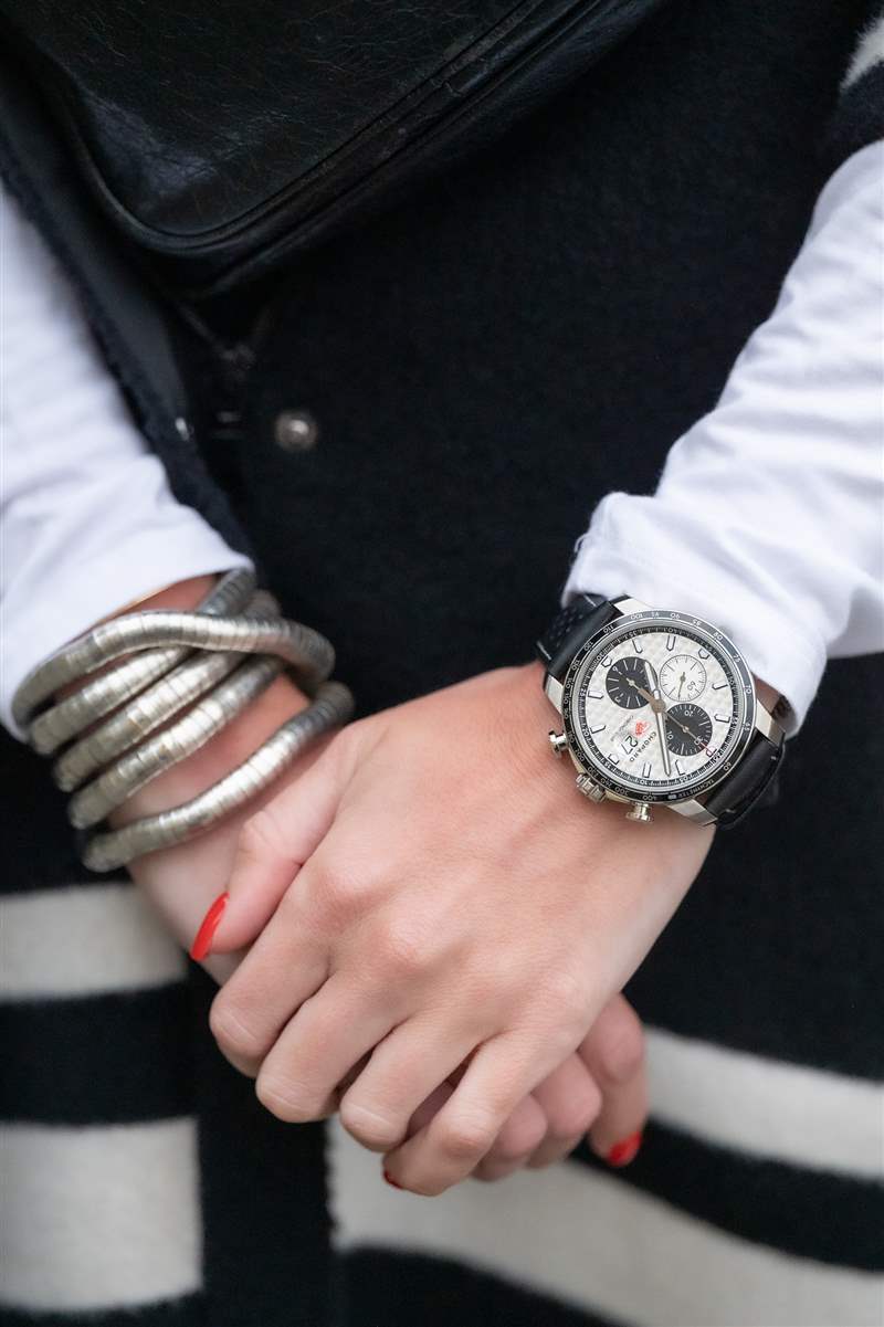 駕駛California Mille 復古跑車拉力賽的一天，佩戴蕭邦腕表-復刻表