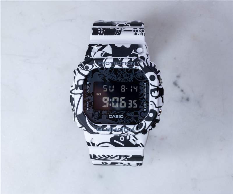 動手操作：卡西歐 DW5600-GU-7 'G-Shock Universe' 手表-復(fù)刻表