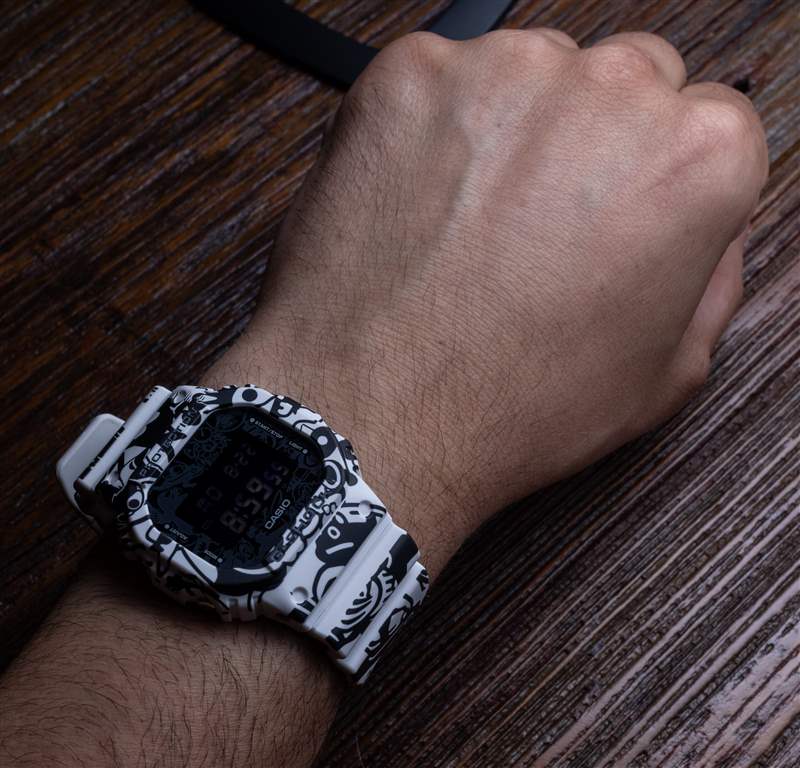 動手操作：卡西歐 DW5600-GU-7 'G-Shock Universe' 手表-復(fù)刻表