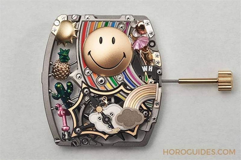 Richard Mille少見樂園化的一面! RM 88 Smiley自動上鏈陀飛輪腕表-復刻表