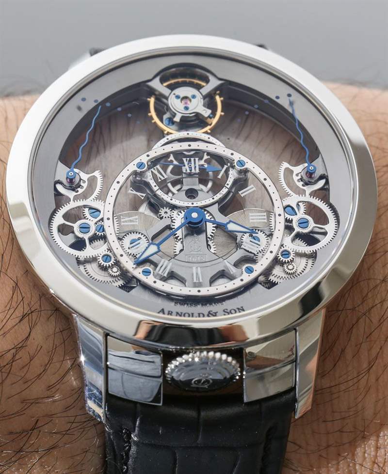 Arnold & Son Time Pyramid精鋼腕表動手實踐-復刻表