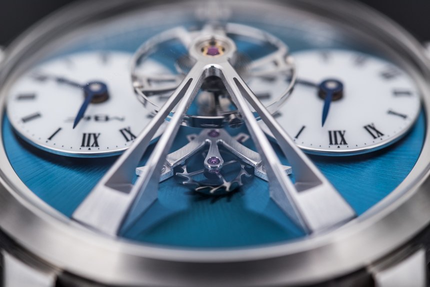 MB&F Legacy Machine 1鉑金腕表配藍(lán)色表盤(pán)-復(fù)刻表