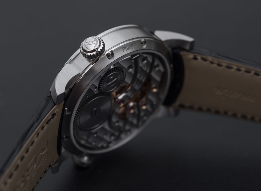 MB&F Legacy Machine 1鉑金腕表配藍(lán)色表盤(pán)-復(fù)刻表