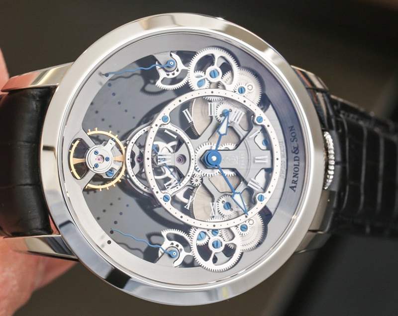 Arnold & Son Time Pyramid精鋼腕表動手實踐-復刻表