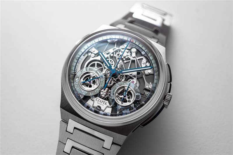 Hands-On?Czapek以全新的Antarctique Rattrapante Ice Blue打破差異-復刻表