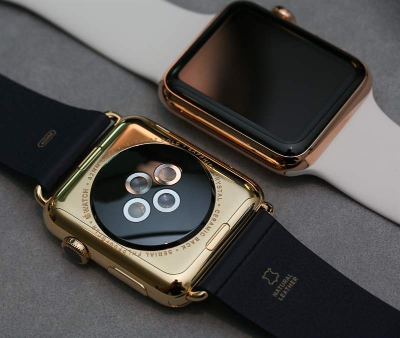 現實世界中的18k金Apple Watch Edition及其前身-復刻表