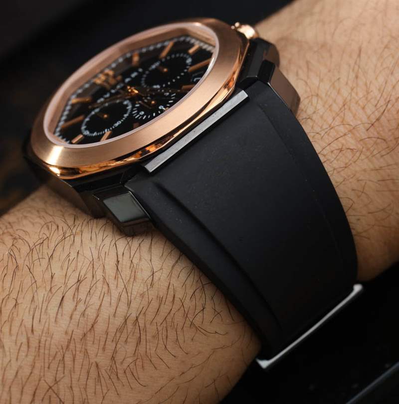 寶格麗Octo Velocissimo Ultranero計時腕表上手體驗-復刻表