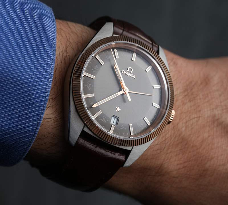 歐米茄環球霸王年歷腕表上手體驗-復刻表