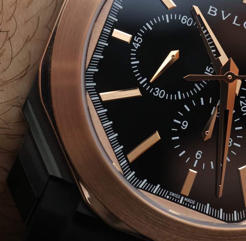 寶格麗Octo Velocissimo Ultranero計時腕表上手體驗-復刻表