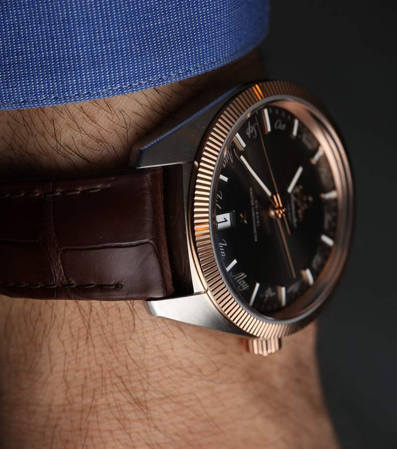 歐米茄環球霸王年歷腕表上手體驗-復刻表