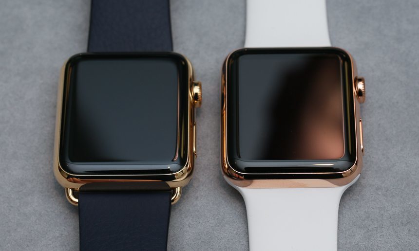 現實世界中的18k金Apple Watch Edition及其前身-復刻表