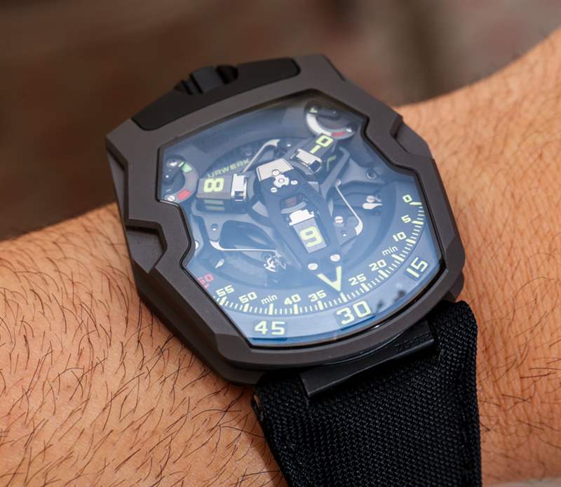 URWERK UR-210Y黑鷹手表動手實踐-復刻表