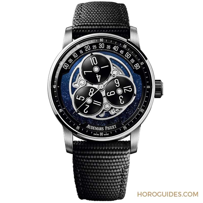 猶如一道優(yōu)美謎題的古老顯時(shí)機(jī)制|愛(ài)彼CODE 11.59系列星輪腕表,再現(xiàn)「時(shí)間漫游」功能-復(fù)刻表