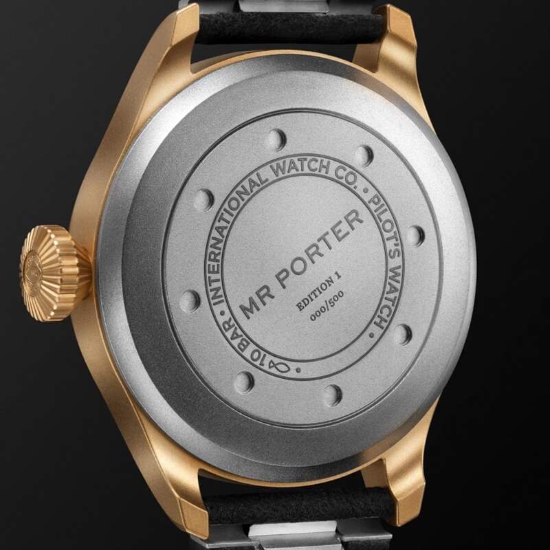 萬國大飛Big Pilot's 43 Mr Porter Edition 1｜型格青銅飛行表-復刻表