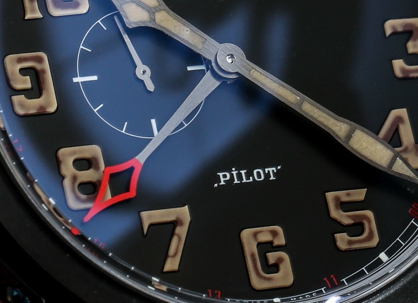 真力時Pilot Montre d'Aeronef Type 20 GMT 1903手表上手-復(fù)刻表