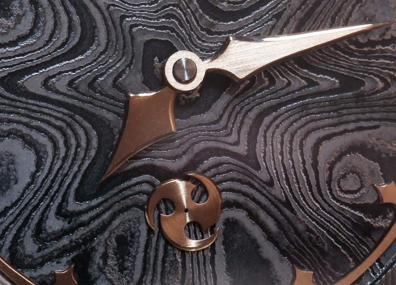 Gustafsson & Sjogren手表采用全大馬士革鋼表殼和機芯;動手實踐-復刻表