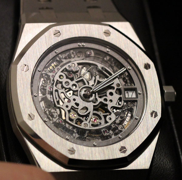 愛彼鏤空超薄皇家橡樹腕表動手實踐-復(fù)刻表