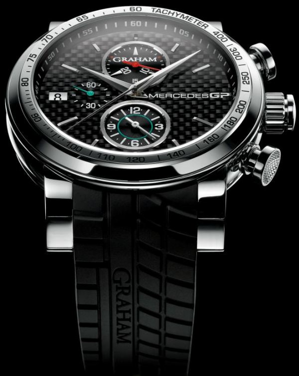 gpsilvermb 格雷厄姆手表是梅賽德斯GP銀色多功能計(jì)時(shí)腕表-復(fù)刻表