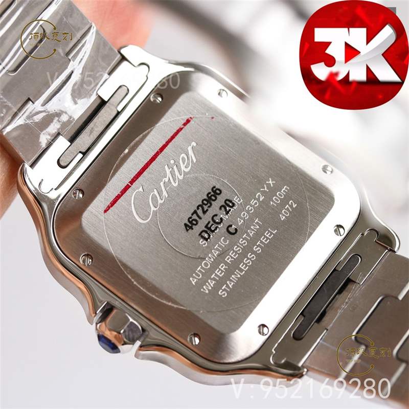 3K廠(chǎng)卡地亞山度士對(duì)比正品怎么樣,比V6廠(chǎng)、BV廠(chǎng)、GF廠(chǎng)更值得入手嗎-復(fù)刻表