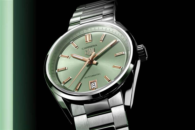 全新配色的泰格豪雅卡萊拉36毫米腕表–機(jī)芯升級(jí)-復(fù)刻表