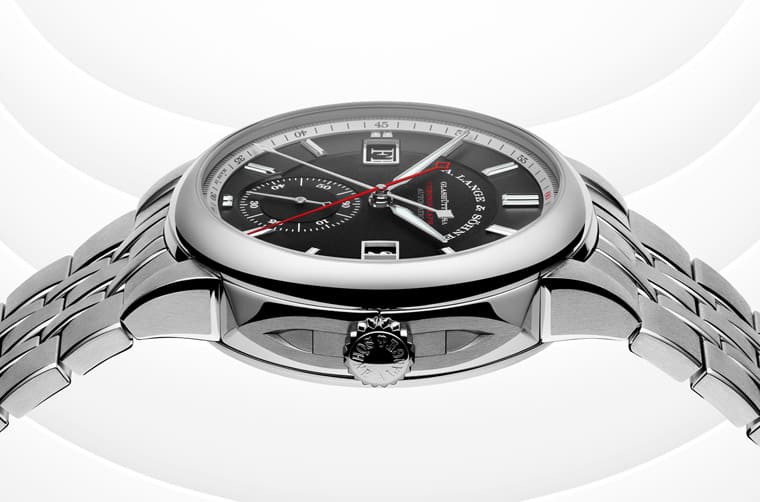 朗格Odysseus運動表升級計時功能表殼改回不銹鋼材質-復刻表