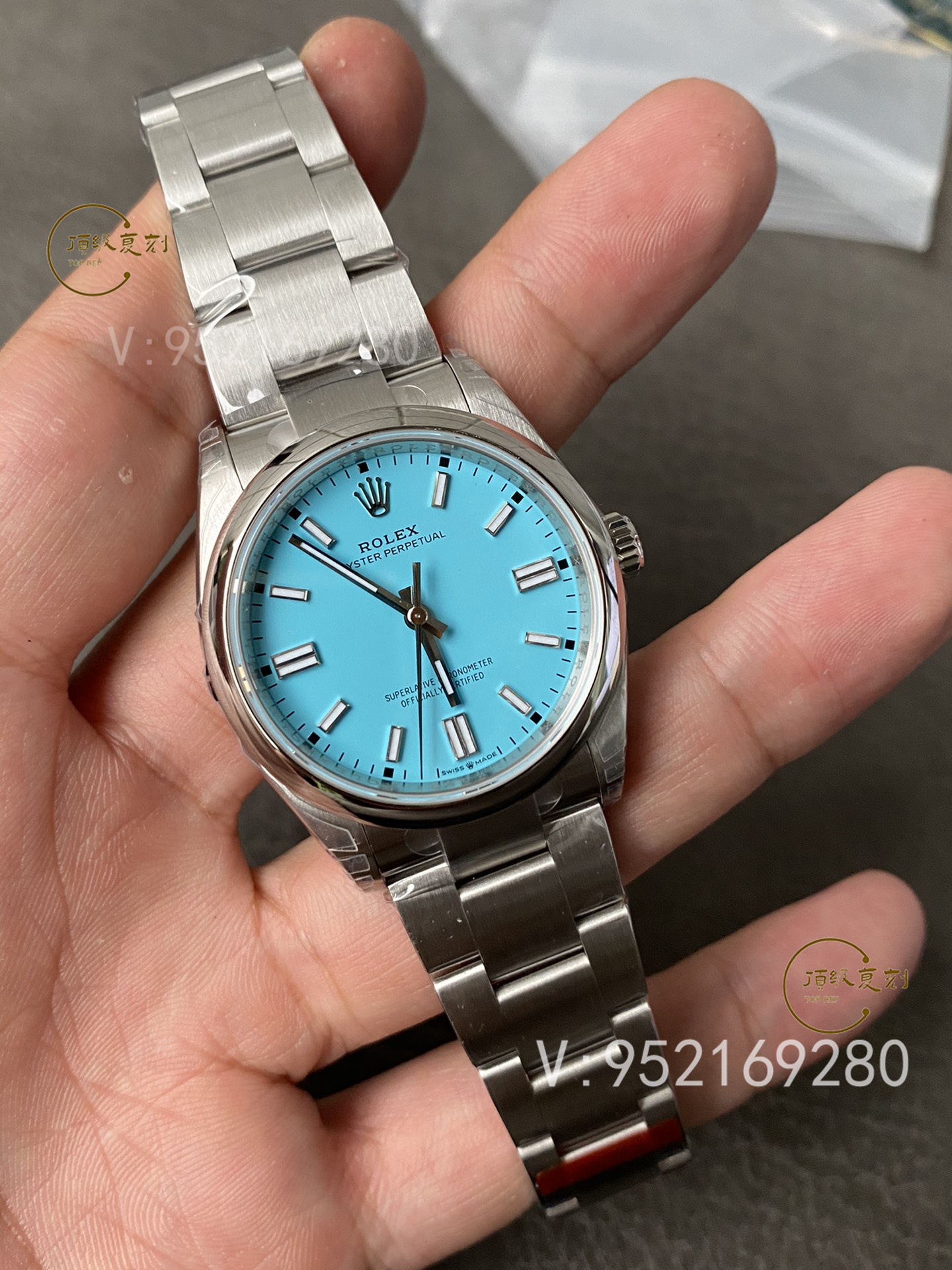 VS廠勞力士36mm蠔式恒動(dòng)型蒂芙尼藍(lán)做工怎么樣,超越EW廠-復(fù)刻表