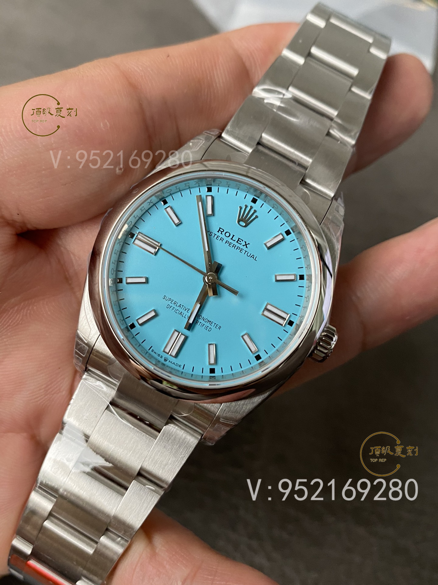 VS廠勞力士36mm蠔式恒動(dòng)型蒂芙尼藍(lán)做工怎么樣,超越EW廠-復(fù)刻表
