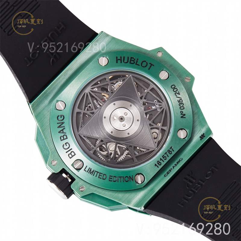 BBF廠宇舶大爆炸刺青二代綠色陶瓷腕表評測,和zf廠刺青有區(qū)別嗎-復(fù)刻表