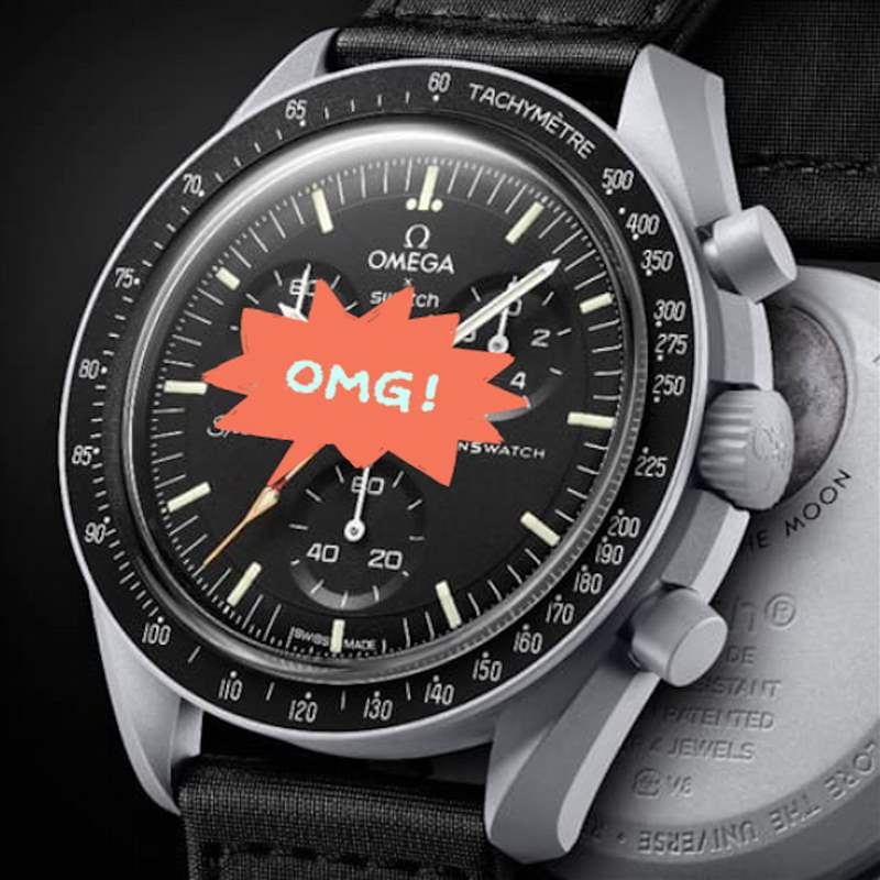 OMEGA MoonSwatch第5波！Moonshine大秒針有新「驚喜」你buy嗎？-復刻表