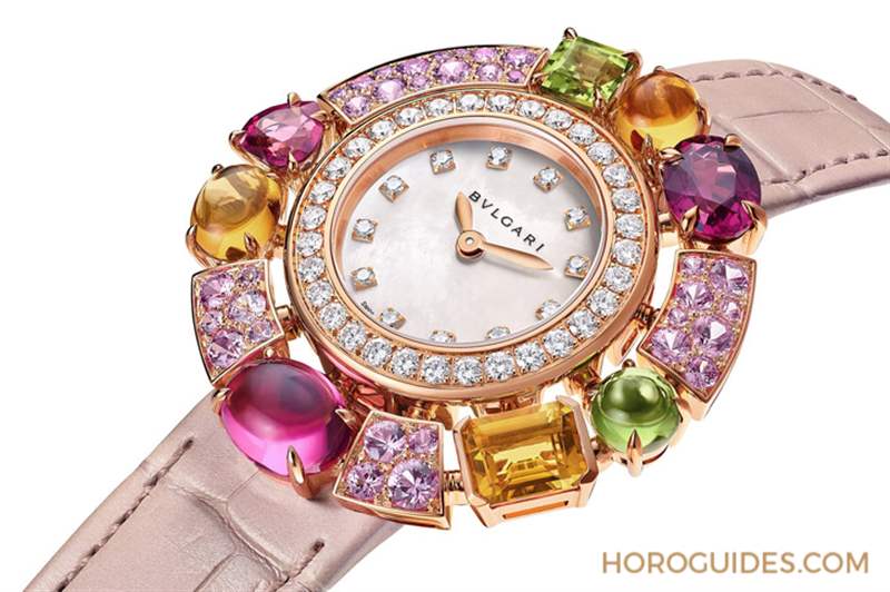 甜蜜迸發!BVLGARI ALLEGRA系列以彩寶打造率性歡快的奪目姿態-復刻表