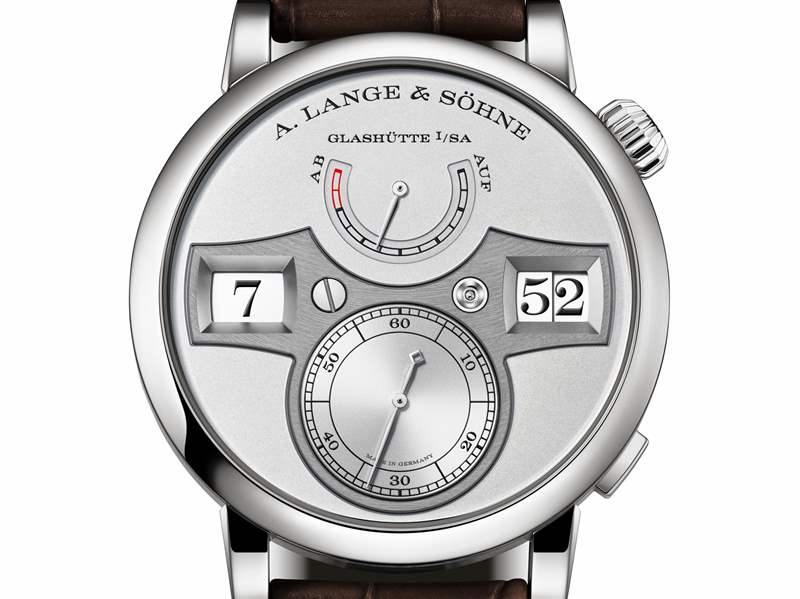 A. Lange & S?hne推出第二代Zeitwerk數(shù)字跳時腕表:動力存儲提升1倍,快速調校小時 A. Lange & S?hne推出第二代Zeitwerk數(shù)字跳時腕表:動力存儲提升1倍,快速調校小時-復刻表