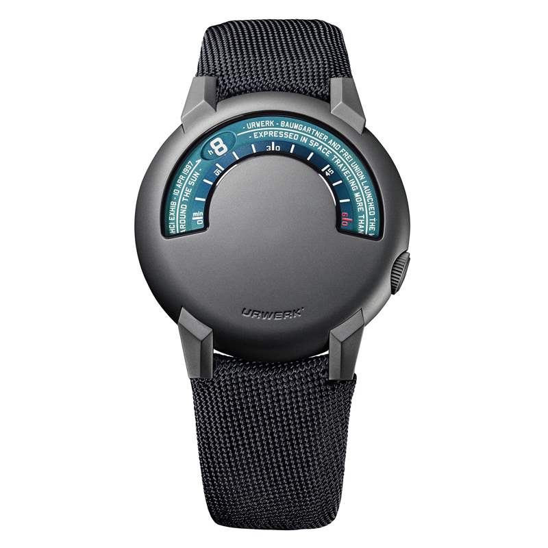 Urwerk與美國藝術(shù)家Cooper Jacoby合作推出UR-102 reloaded獨一款腕表：熱變色表盤-復(fù)刻表