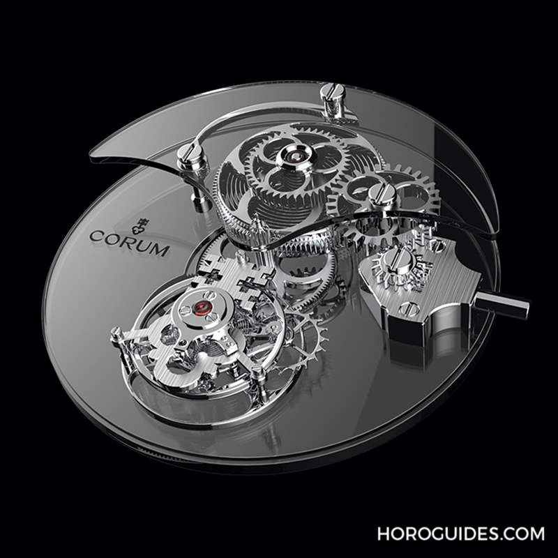 在繁星點點之境看見時間經過的痕跡,CORUM概念腕表-復刻表