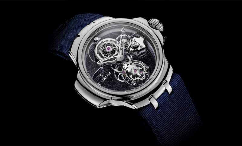 在繁星點點之境看見時間經過的痕跡,CORUM概念腕表-復刻表