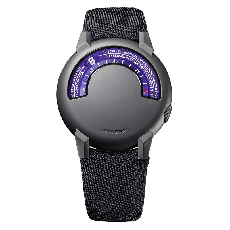 Urwerk與美國藝術(shù)家Cooper Jacoby合作推出UR-102 reloaded獨一款腕表：熱變色表盤-復(fù)刻表