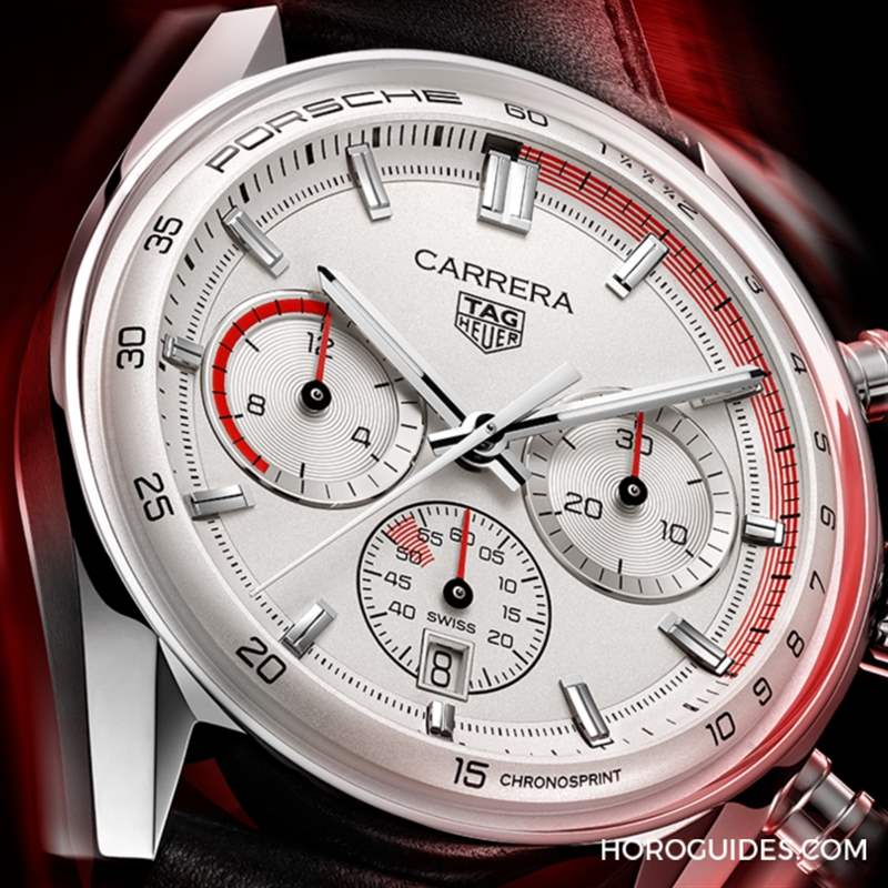 強強再聯(lián)手重現(xiàn)傳奇跑車風采|TAG HEUER Carrera Chronosprint x Porsche-復刻表