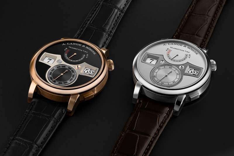A. Lange & S?hne推出第二代Zeitwerk數(shù)字跳時腕表:動力存儲提升1倍,快速調校小時 A. Lange & S?hne推出第二代Zeitwerk數(shù)字跳時腕表:動力存儲提升1倍,快速調校小時-復刻表