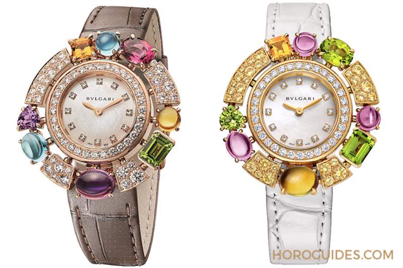 甜蜜迸發!BVLGARI ALLEGRA系列以彩寶打造率性歡快的奪目姿態-復刻表