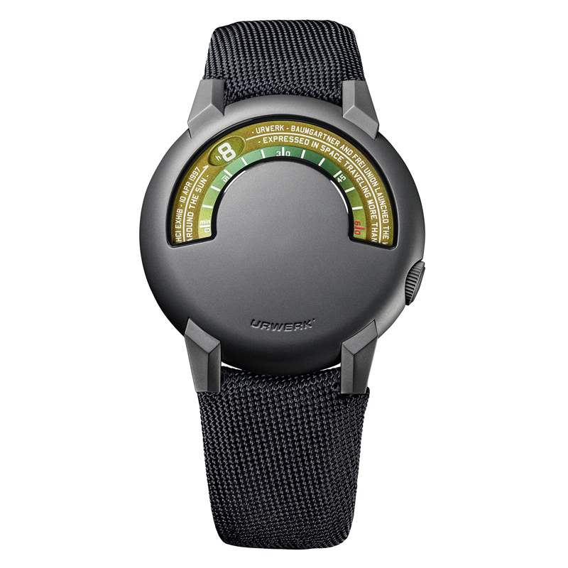 Urwerk與美國藝術(shù)家Cooper Jacoby合作推出UR-102 reloaded獨一款腕表：熱變色表盤-復(fù)刻表