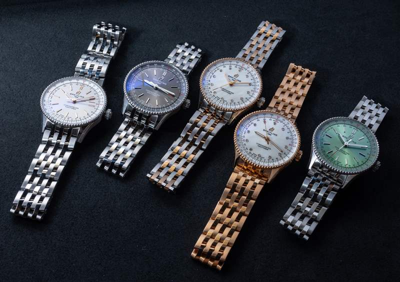 首次上手體驗(yàn):百年靈Navitimer 36和32腕表專為女性打造-復(fù)刻表