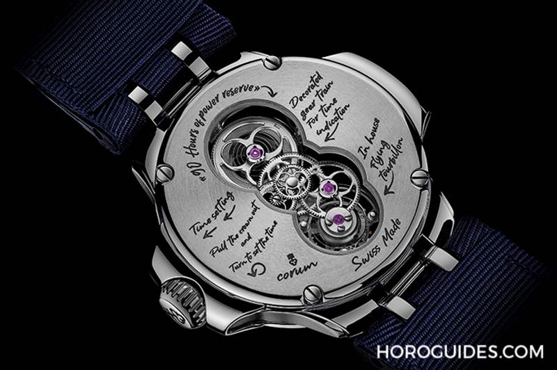 在繁星點點之境看見時間經過的痕跡,CORUM概念腕表-復刻表