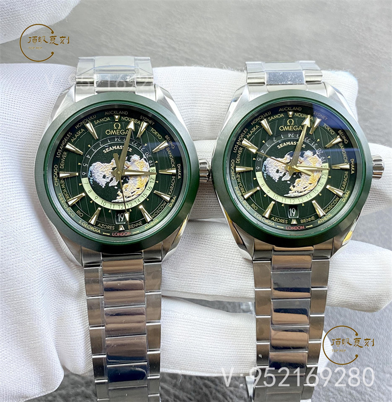 VS廠海馬綠盤世界時怎么樣,VS廠歐米茄世界時綠盤細(xì)節(jié)對版嗎-復(fù)刻表