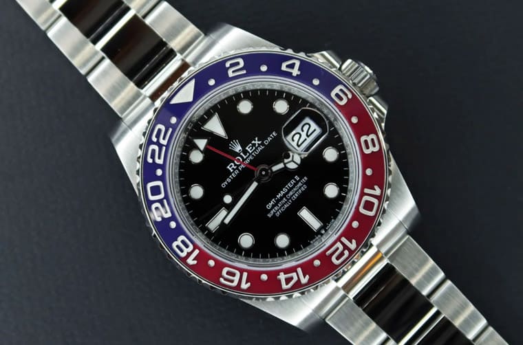 勞力士鋼殼GMT-Master II百事圈10月底行情小漲、藍(lán)黑圈起起伏伏、綠黑圈價(jià)格持續(xù)跌-復(fù)刻表