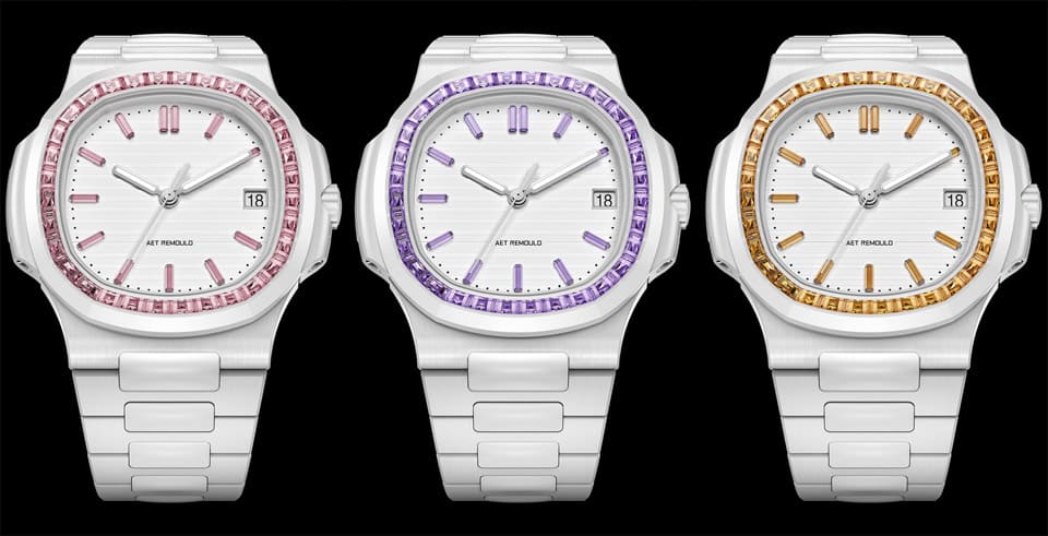 「白陶瓷搭彩色寶石」百達(dá)翡麗金鷹5711掀起高級運(yùn)動表奢華風(fēng)-復(fù)刻表