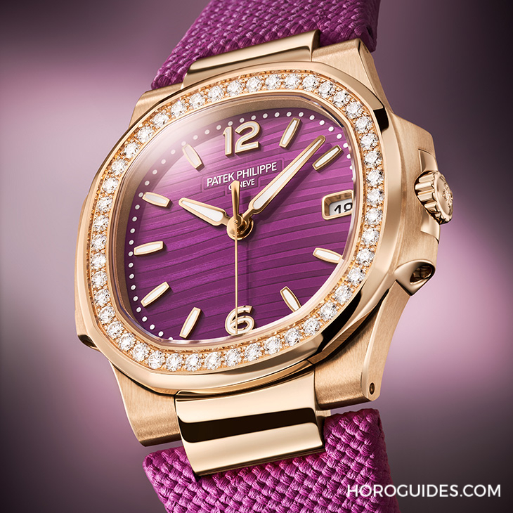 Ladies First！百達翡麗最新Aquanaut Luce「彩虹」三問表與Nautilus織紋復合表帶-復刻表