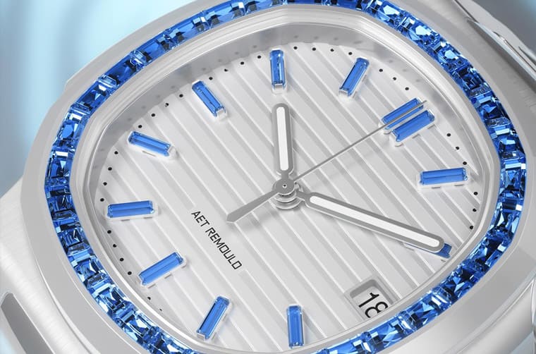 「白陶瓷搭彩色寶石」百達(dá)翡麗金鷹5711掀起高級運(yùn)動表奢華風(fēng)-復(fù)刻表