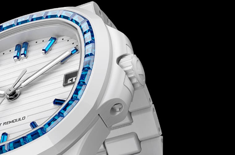 「白陶瓷搭彩色寶石」百達(dá)翡麗金鷹5711掀起高級運(yùn)動表奢華風(fēng)-復(fù)刻表