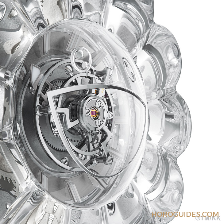 12辦花型透明藍寶石表殼！村上隆微笑小花仙氣爆棚了｜Hublot MP-15村上隆藍寶石陀飛輪腕表-復刻表