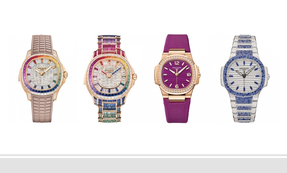 Ladies First！百達翡麗最新Aquanaut Luce「彩虹」三問表與Nautilus織紋復合表帶-復刻表